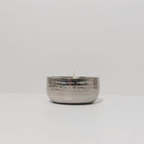 Soy Candle in Stainless Steel Bowl