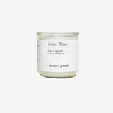 Cedar Blanc Spanish Glass Candle