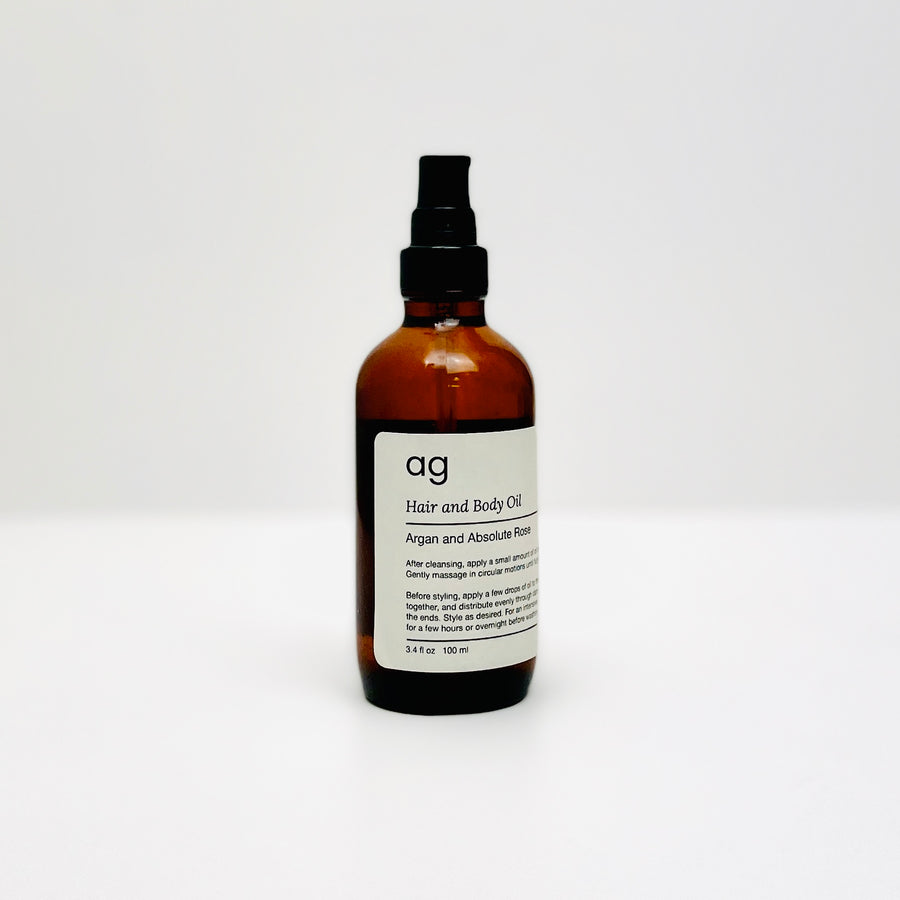 Rose Body and Hair Argan Oil