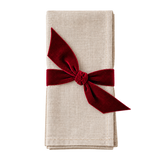 Oatmeal Casual Linen Napkin - Set of Four