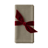 Sage Casual Linen Napkin - Set of Four