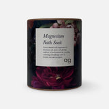 Magnesium Bath Salt Soak in refillable Glass Jar