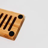 Rectangular Bamboo Soap Dish