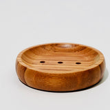 Bamboo Round Soap Dish