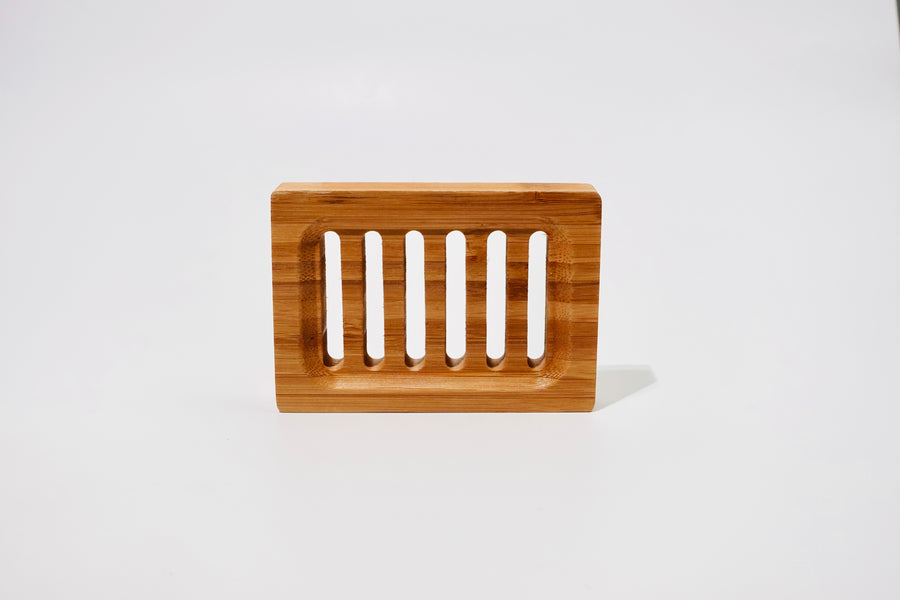 Rectangular Bamboo Soap Dish