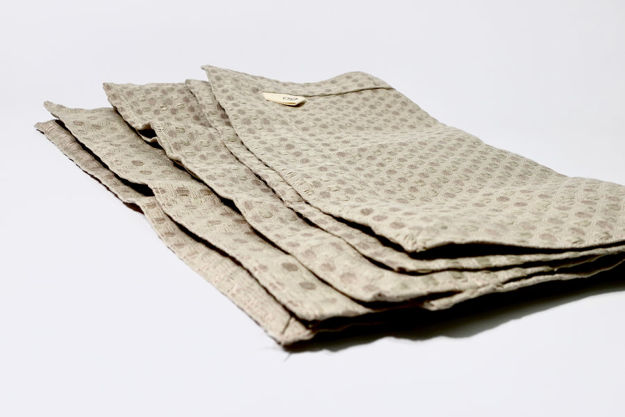 Linen Waffle Wash Cloth Set