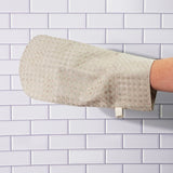 Waffle Linen Bath Mitt